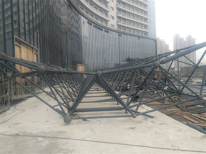 定西万豪酒店雨棚网架